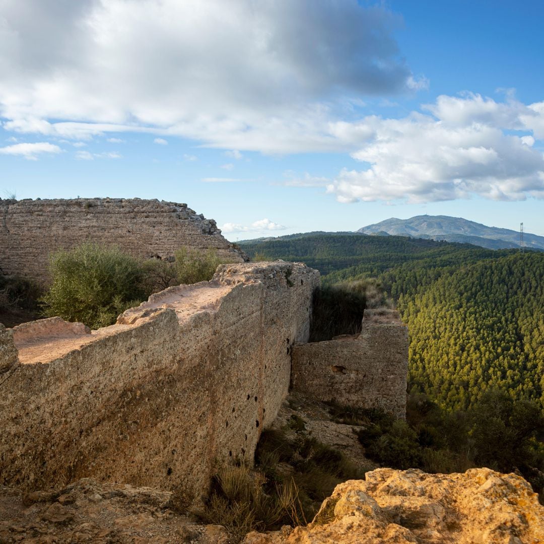 Castillo de La Asomada, Puerto de la Cadena, Murcia