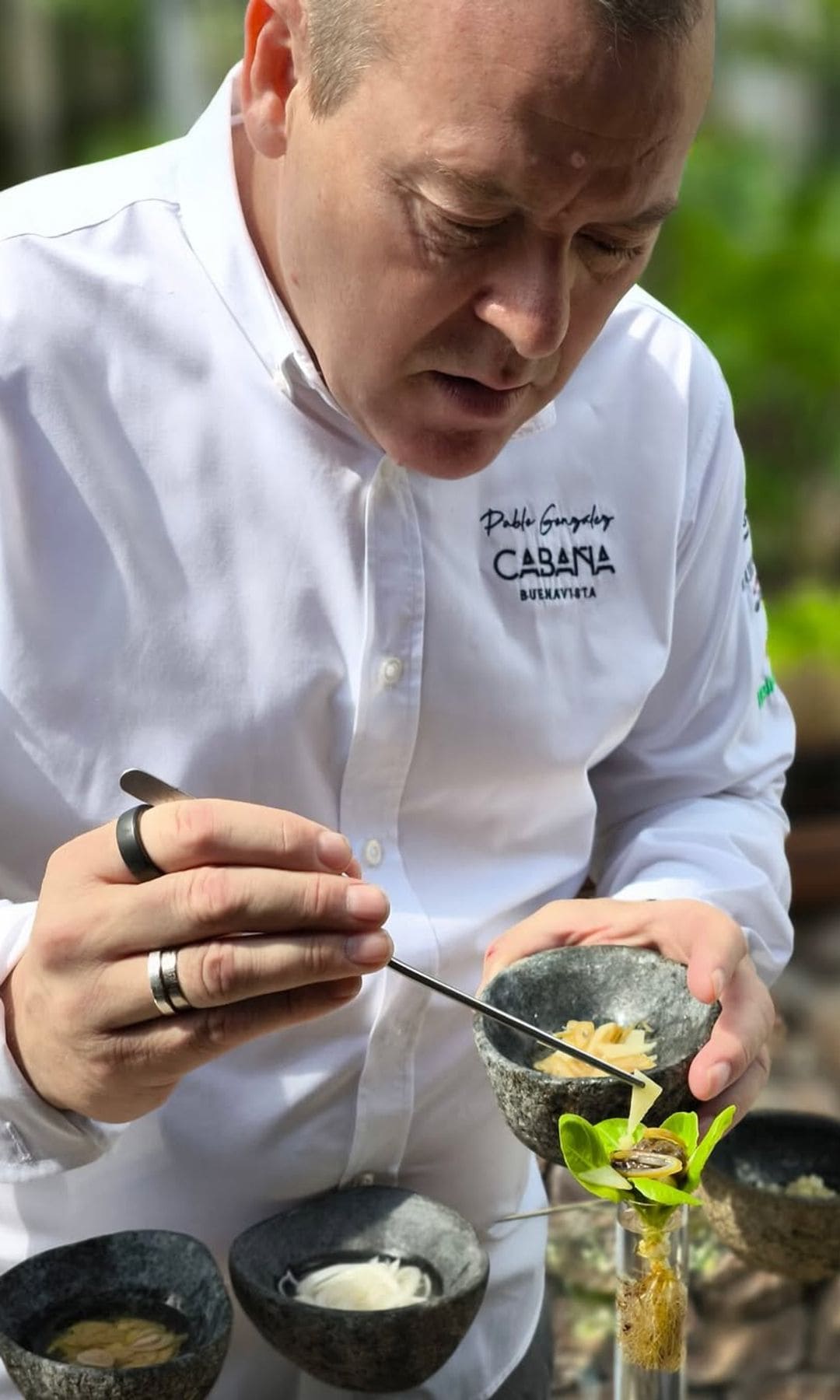 Chef Pablo González Conejero de Cabaña Buenavista, El Palmar, Murcia