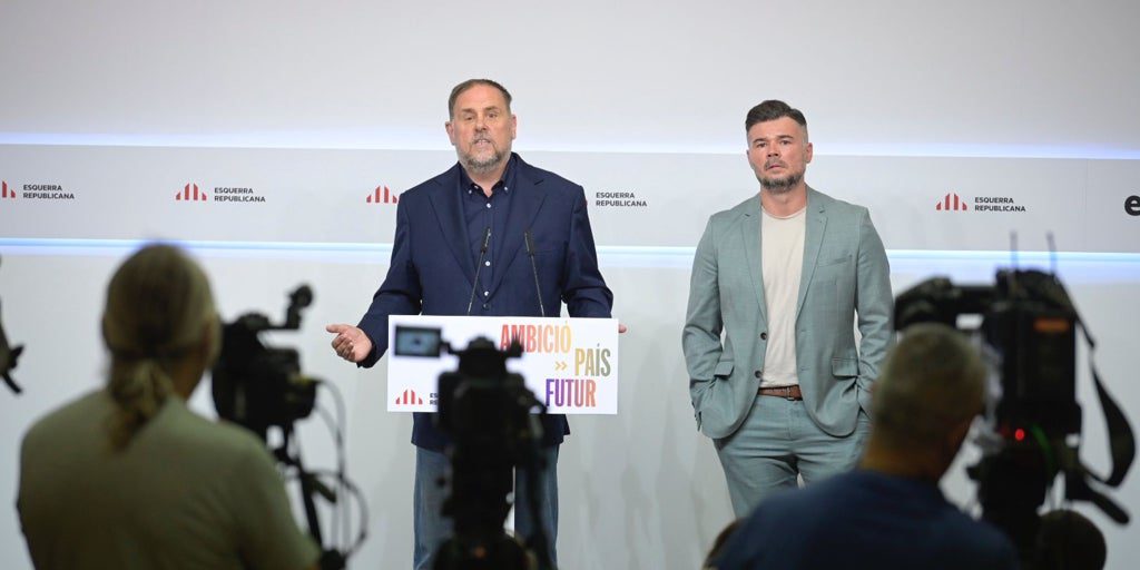 ERC se planta y cierra la puerta a negociar los Presupuestos hasta que el Gobierno entregue a Cataluña el 100% del IRPF