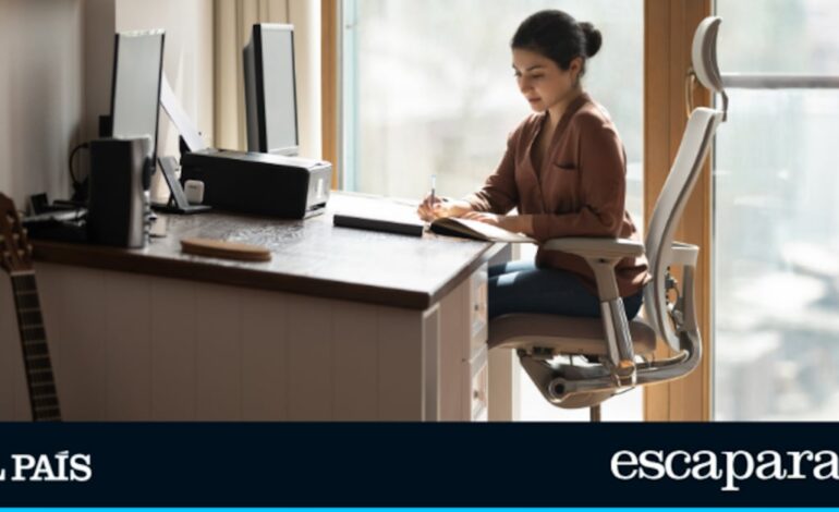 Con soporte lumbar, reposacabezas ajustable y disponible en 4 colores: así es la silla ergonómica que está arrasando en Amazon | Estilo de vida | Escaparate