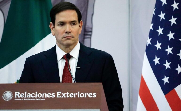 Venezuela califica a Marco Rubio de «nazi» por asegurar que Maduro es un narcotraficante