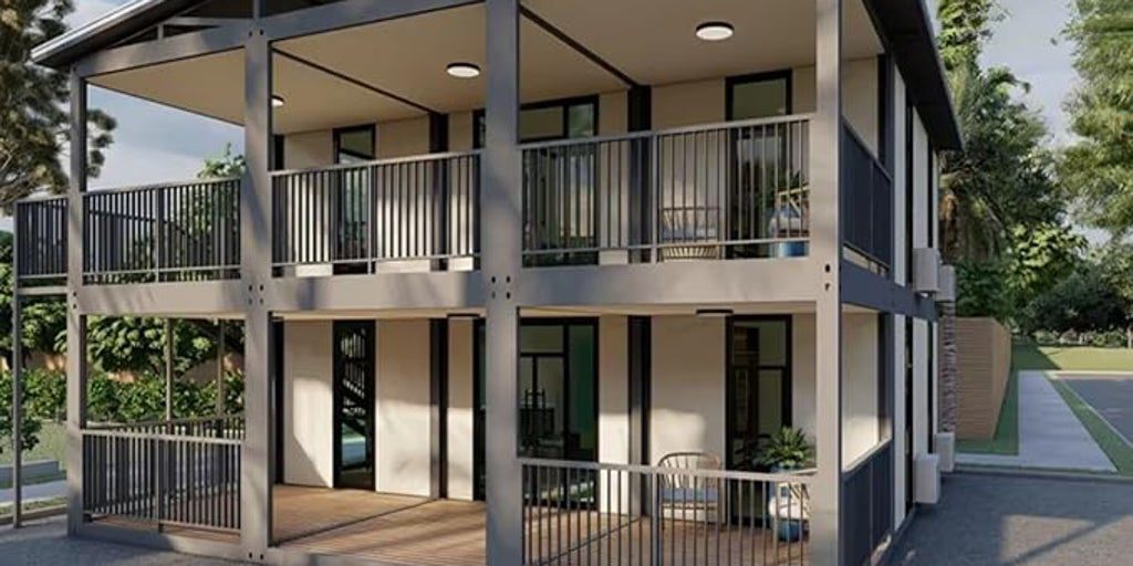 La casa prefabricada de Amazon por menos de 16.000 euros con dos pisos y hasta cuatro dormitorios