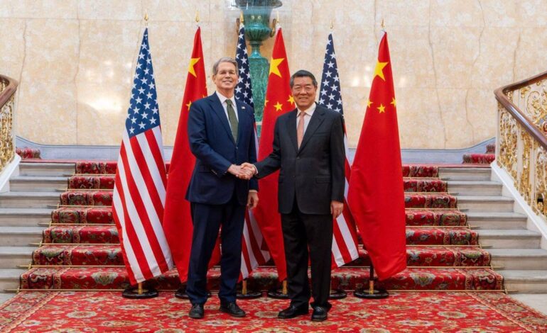EEUU y China se citan en Madrid en busca de un acuerdo sobre aranceles y TikTok