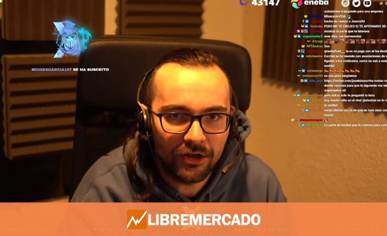 El Xokas denuncia que ha tenido su primera gran inspección de Hacienda justo después de criticar al Gobierno