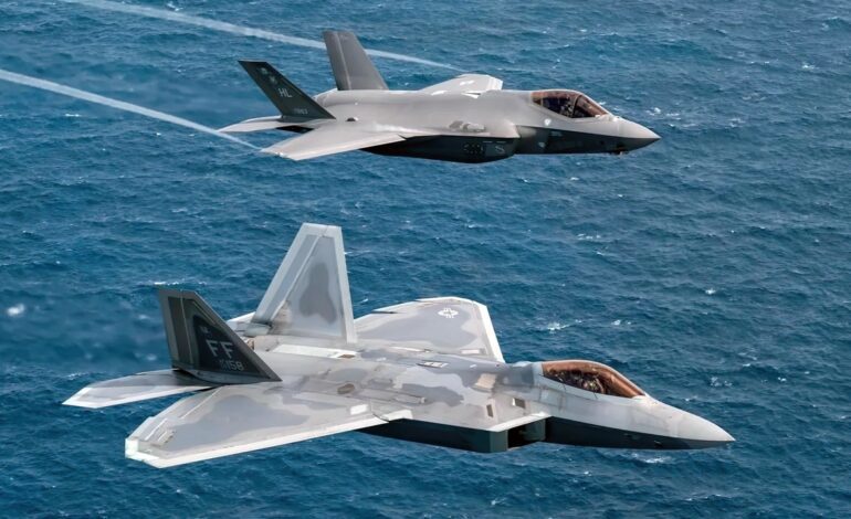 Los aviones de combate F-35 expulsan a un extraño avión ruso que volaba cerca de Europa