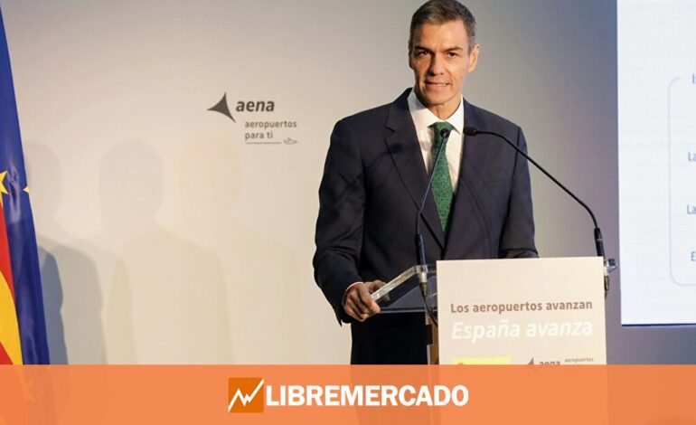 Sánchez anuncia un gasto de 12.888 millones para modernizar los aeropuertos de Aena