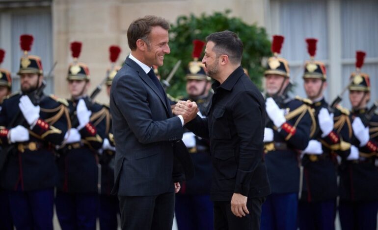 Macron confirma que Europa está «lista para brindar garantías de seguridad» a Ucrania