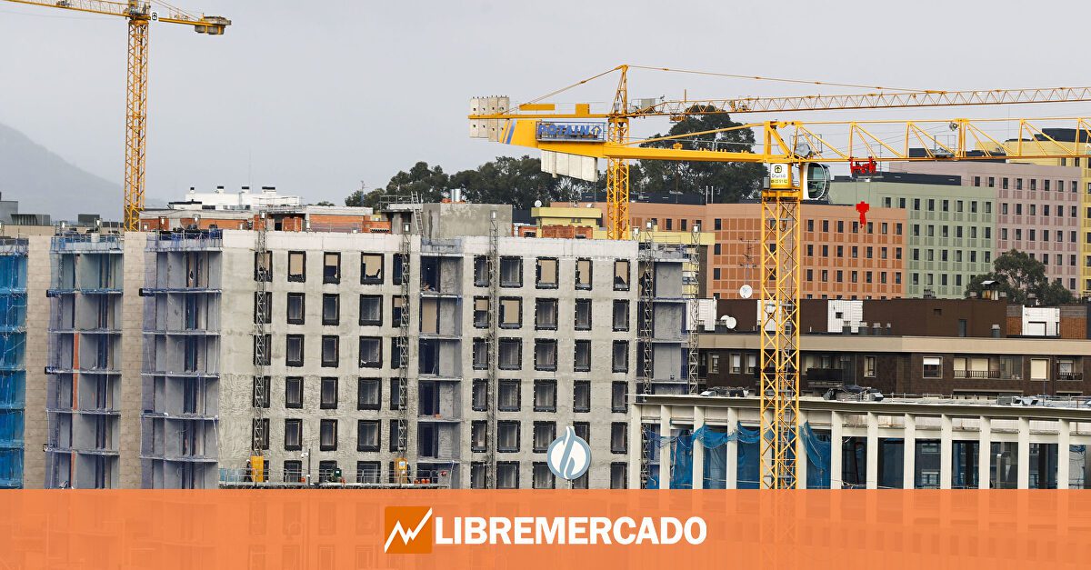 La vivienda libre registra su mayor alza en 18 años con una subida del 12,7% en el segundo trimestre del año