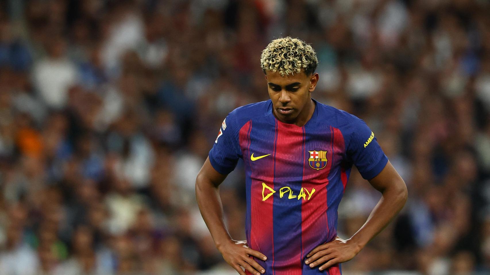 Lamine Yamal, entre fiestas, frases y frustraciones deportivas