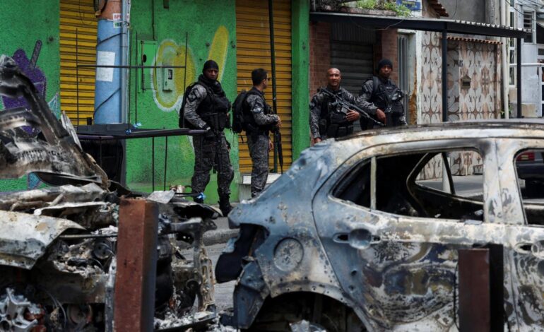 Al menos 20 muertos y más de cincuenta detenidos en una macroperación contra el crimen organizado en Río de Janeiro