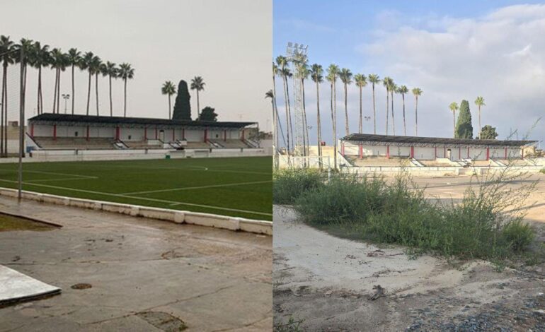 Hay ‘okupas’ viviendo en los vestuarios con candado puesto