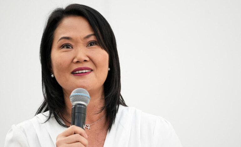 Keiko Fujimori se presentará por cuarta vez a la Presidencia de Perú para poner fin «con mano dura» a la violencia