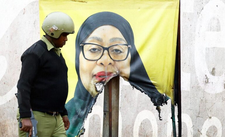 La oposición de Tanzania denuncia 700 muertos en dos días de protestas contra el fraude electoral