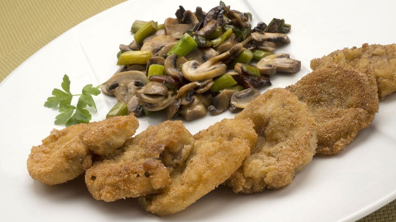 Platos típicos de criadillas empanizadas