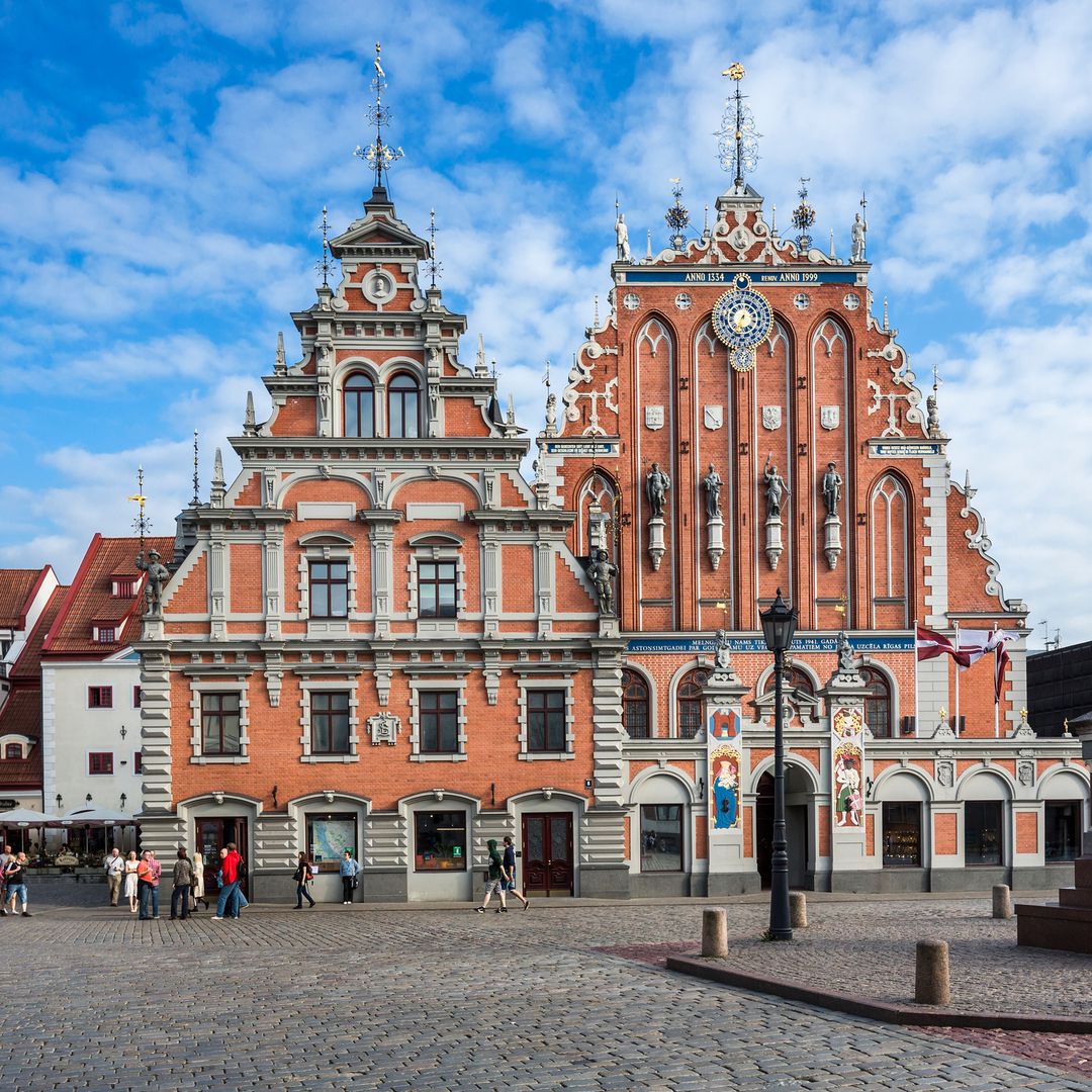 Casa de las Cabezas Negras, Riga, Letonia