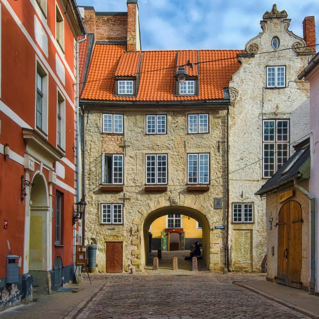 Puerta sueca, muro de Riga, Letonia