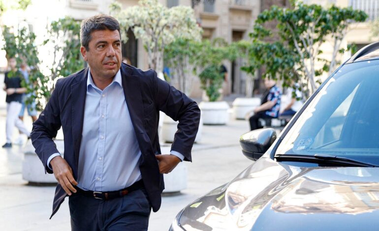 Carlos Mazón asistirá al funeral de Estado pese al rechazo frontal de las víctimas de la DANA