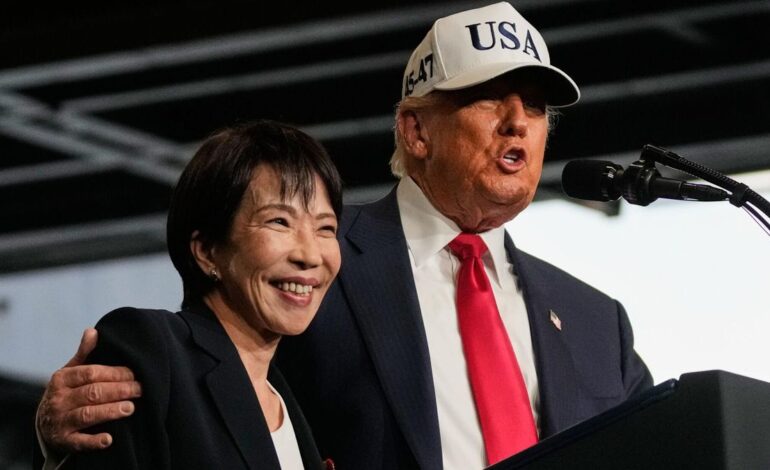 VISITA TRUMP JAPÓNI | EEUU y Japón anuncian el inicio de una «nueva era dorada» en sus relaciones y firman un acuerdo sobre tierras raras