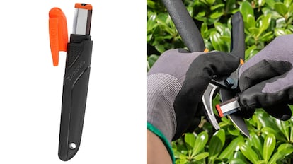tijeras para afilar con mango ergonómico