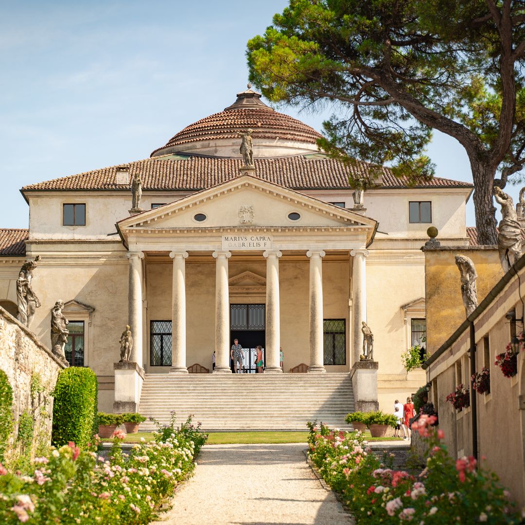Villa la Rotonda en Vicenza, Italia