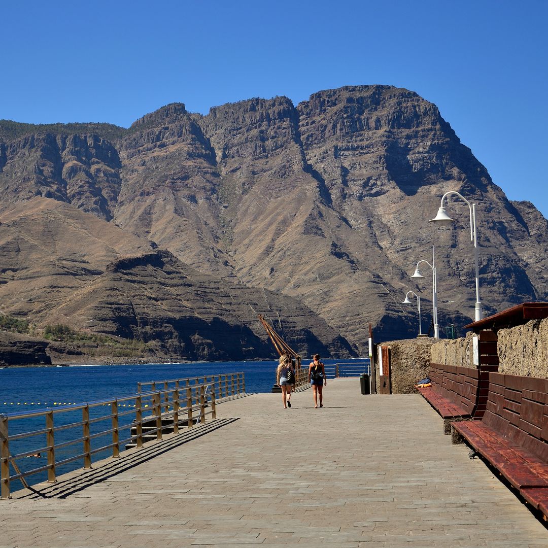 Zona portuaria de Agaete, Gran Canaria