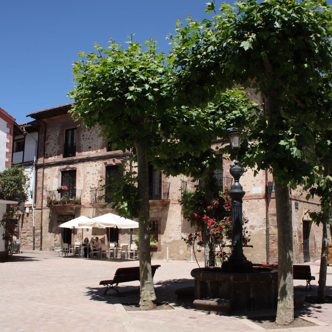 Plaza Verdura, Ezcaray, La Rioja