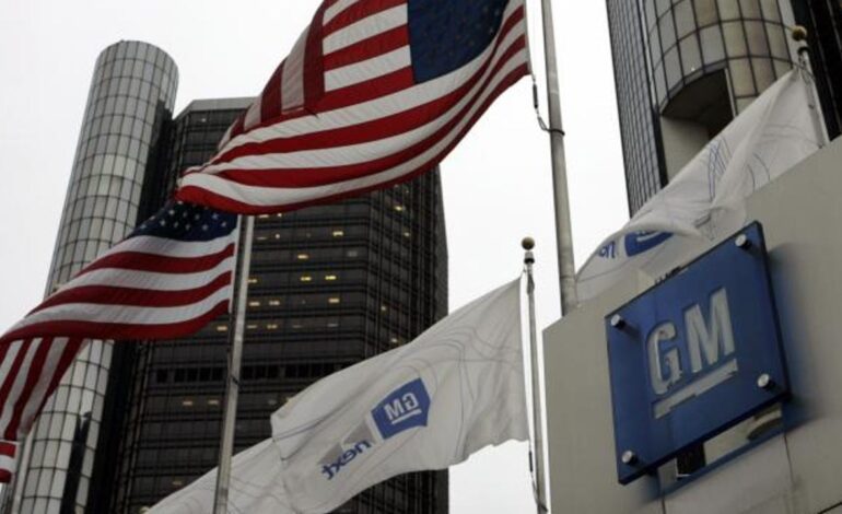 General Motors claudica y paraliza sus fábricas hasta 2026