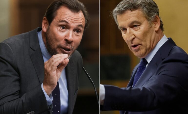 El PP compara a Óscar Puente con un «primate» después de que el ministro se ‘mofara’ de su estética