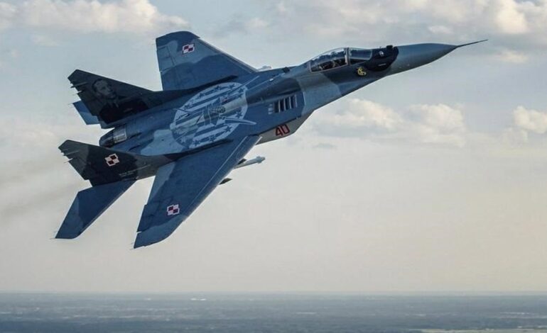 Polonia intercepta el tercer avión ruso sobre el Báltico en lo que va de semana