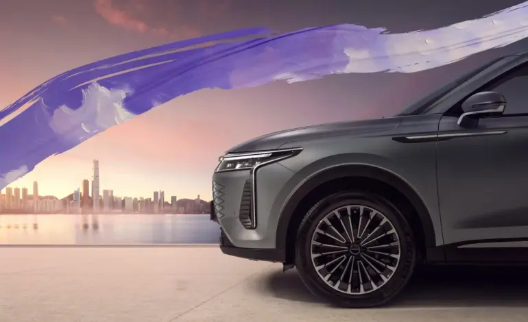 Lo primero que te llama la atención al ver el OMODA 9 SHS