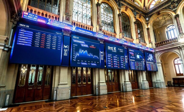 RESULTADOS BOLSA ESPAÑOLA | El Ibex 35 pierde un 0,2% y se mantiene en zona de récords sobre los 16.000 puntos