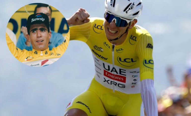 La amenaza que recuerdan en Francia a Pogacar por el calvario de Indurain en 1996: «Lo mismo podría pasarle»