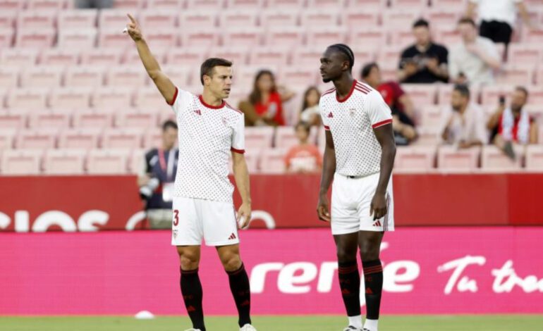 El Sevilla recupera a Azpilicueta, Mendy y Nianzou