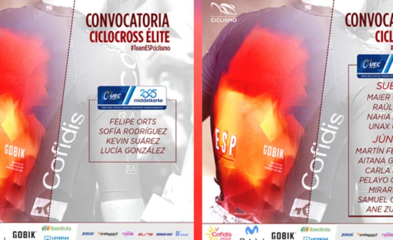 Convocatoria de la Selección Española para el Europeo de Ciclocross 2025