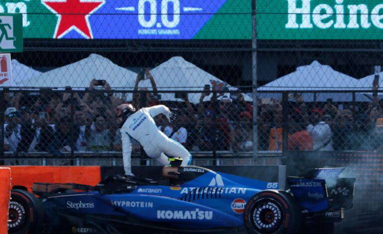 Sainz le dio a Ferrari un regalo de despedida