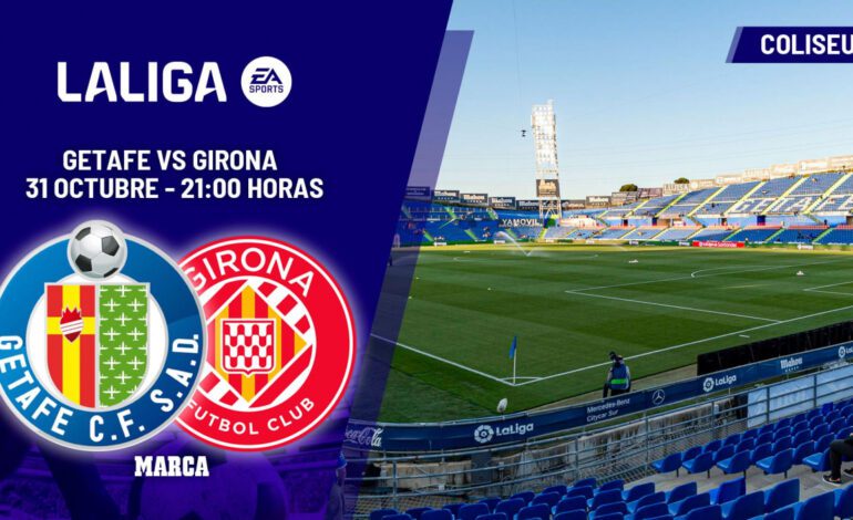 Girona: a qué hora y dónde ver hoy en TV el partido de la jornada 11 de Liga