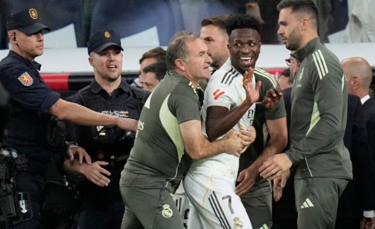 Vinicius y cuando toca disculparse