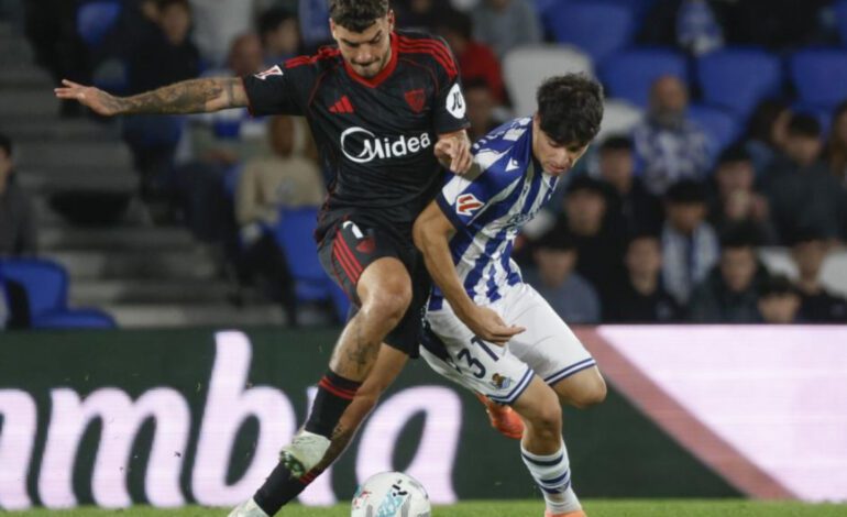 Cardoso, baja de última hora en el Sevilla