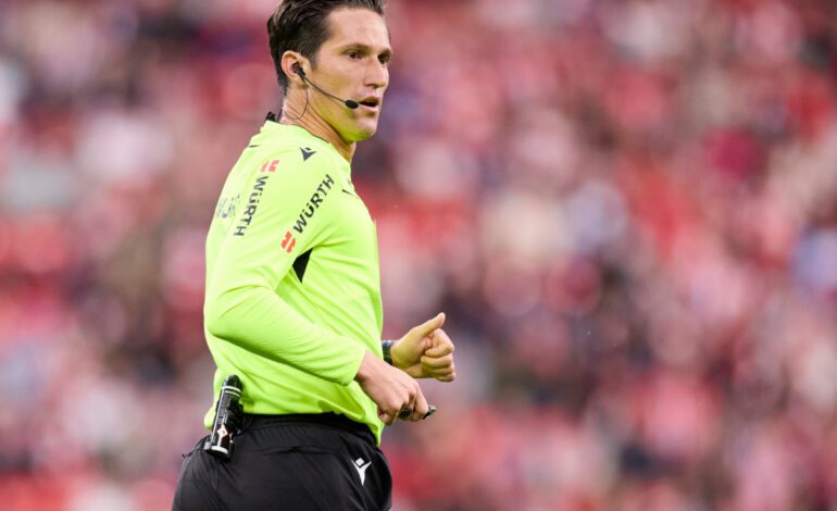 Munuera Montero pitará el derbi de Anoeta entre Real Sociedad y Athletic