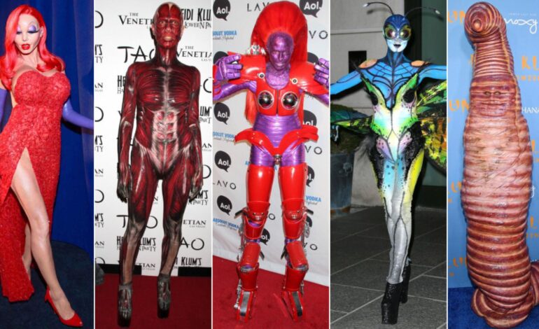 los mejores disfraces de Heidi Klum, la reina de Halloween, desde 2005