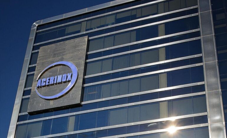 Acerinox reduce su beneficio un 96% hasta septiembre por la lenta recuperación del sector