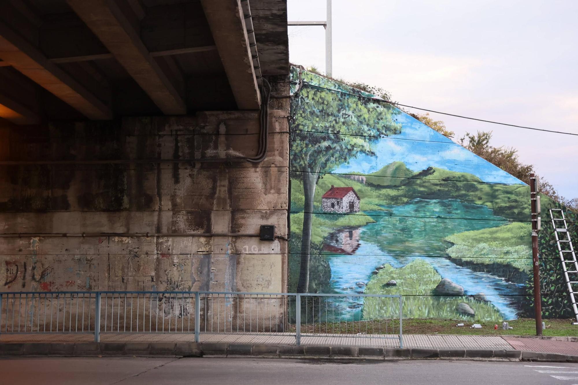 EN IMÁGENES: el festival de arte urbano conquista las calles de Avilés