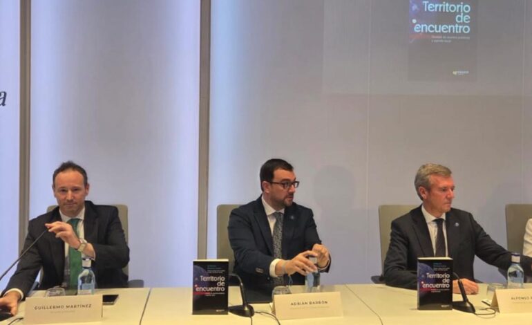 Guillermo Martínez presenta ‘Territorio de encuentro’ con los presidentes de Asturias y Galicia