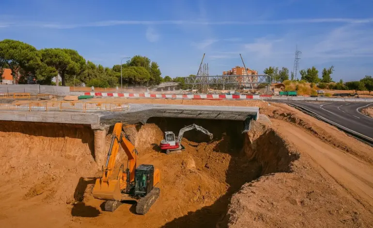así ha evolucionado esta obra faraónica entre desvíos provisionales, slaloms, chicanes…