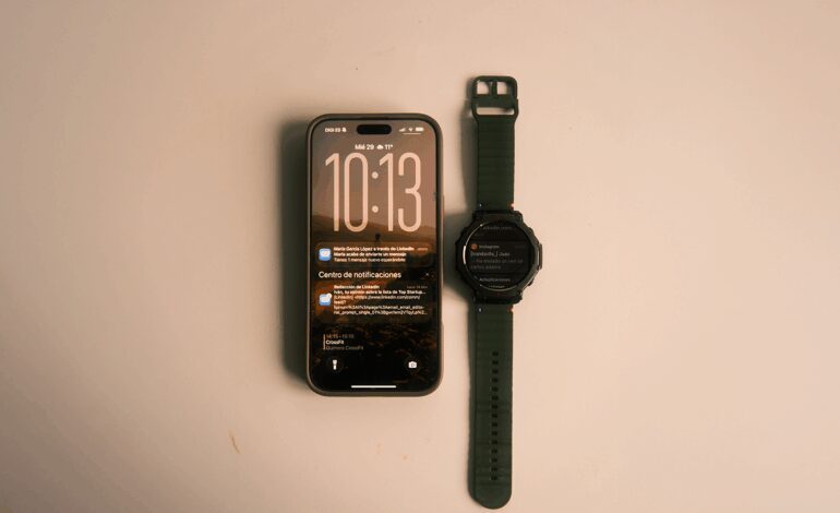 Pensé vender mi reloj Amazfit porque no me llegaban las notificaciones del iPhone hasta que descubrí este truco