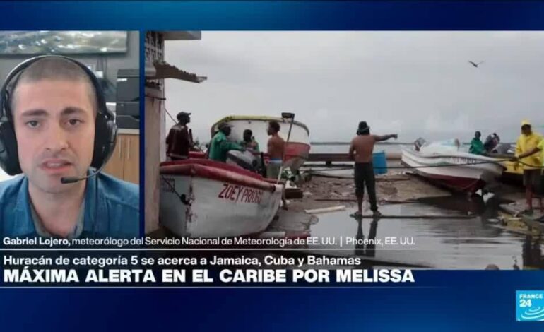 Gabriel Lojero: "daños de huracán Melissa podrían ser catastróficos"