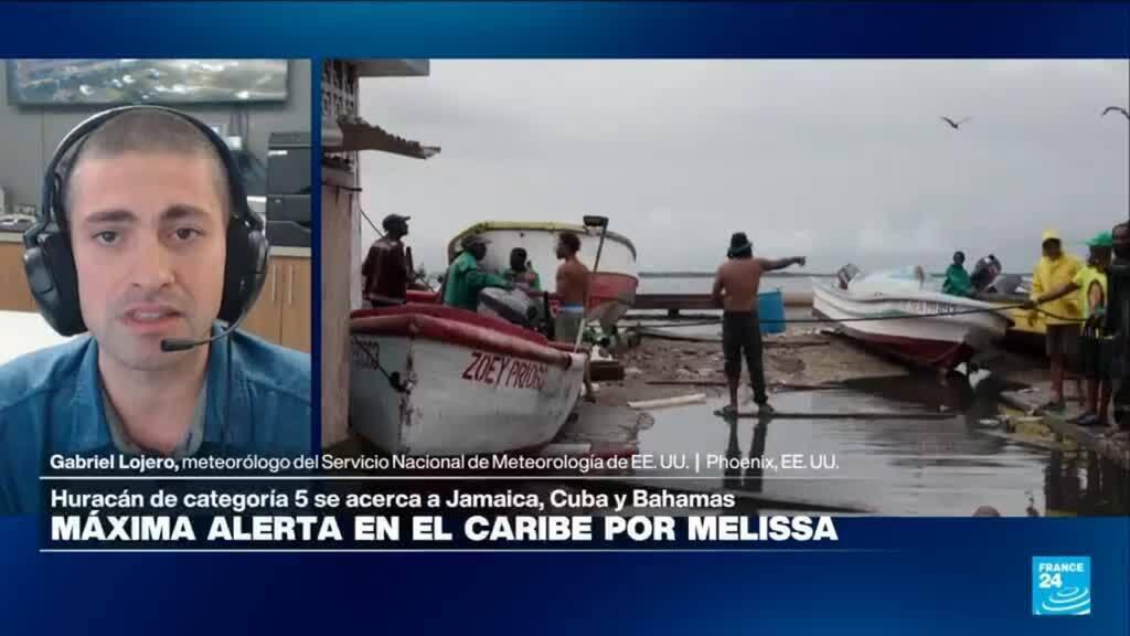 Gabriel Lojero: "daños de huracán Melissa podrían ser catastróficos"