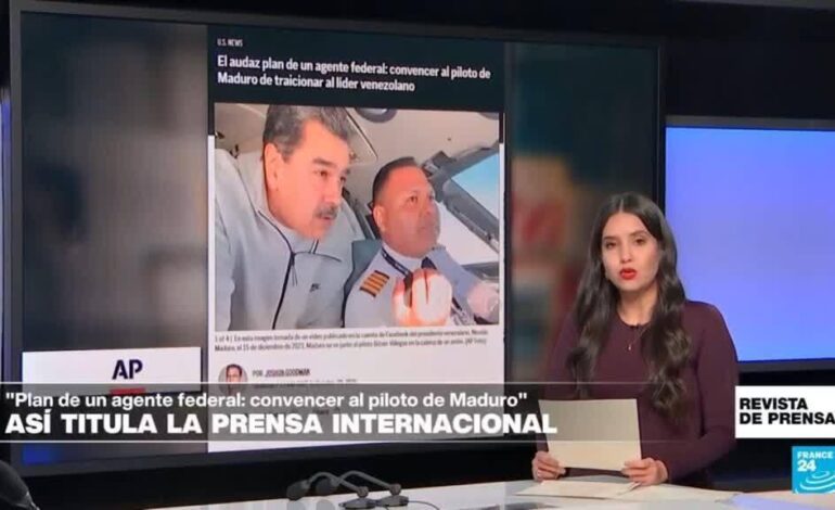 "El audaz plan de un agente federal: convencer al piloto de Maduro de traicionarlo": 'AP'