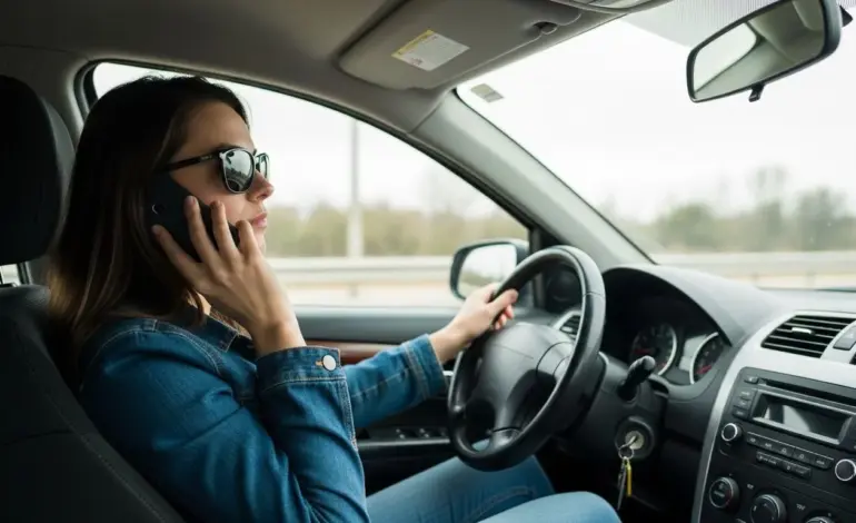 Hasta un 25 por ciento de conductores admiten usar el móvil al volante… y no son todos
