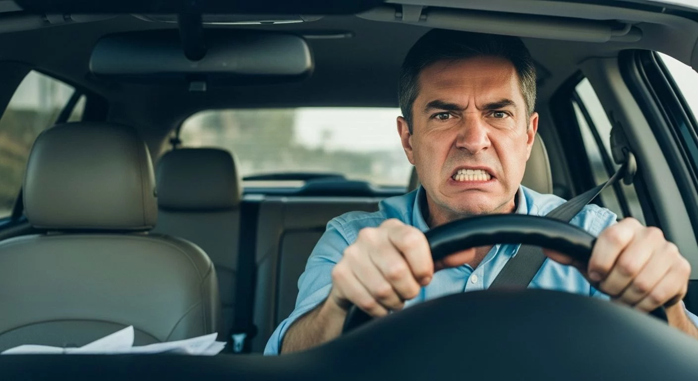 Por todas estas cosas puedes convertirte en un conductor molesto